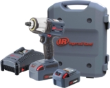 Ingersoll-Rand Kit Clé à Chocs W5153-K22B-EU, sans Fil 3/4&Prime; 20V, 2 Batteries Li-Ion BL2022 5,0 Ah et Chargeur dans 1 Coffret de Transport