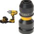 KLEIN TOOLS BAT20-7161 Clé à chocs sans fil, 500 pi-lb, couple, mandrin de 1,2 cm, vitesse variable, verrouillage de sécurité, alimentation lithium-ion DeWALT 20 V