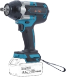 Clé à Chocs sans Fil Brushless 21V KATSU FIT-BAT 1/2&Prime; 700 Nm avec Moteur sans Balais, sans Batterie ni Chargeur 102471