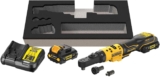 DeWALT Accuratel DCF500L2G-QW 12V 3Ah, clé à cliquet 3/8 et 1/4 avec 75 Nm de couple fixe max