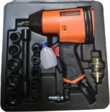 Kit de clé à chocs 1/2&Prime; NUA-160158XBND Noir et Decker