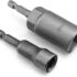 Shallho Lot de 2 adaptateurs de douille hexagonales femelles à libération rapide 1/2&Prime; vers douille hexagonale femelle pour clé à frapper