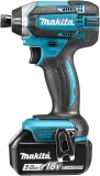 Visseuse à chocs 18V LXT 165 Nm (2×5,0 Ah) en MAKPAC – MAKITA DTD152RTJ