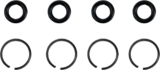 Bague de retenue de douille de clé à choc de 9,5 mm utilisée sur la tête d&rsquo;entraînement de la clé électrique de 0,95 cm et de la clé pneumatique pour fixer, certaines machines ne conviennent pas pour
