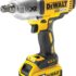 ZKH Visseuse a Choc Sans Fil Moteur Brushless 20V, Cle à Choc 450Nm, Compacte 1/2&Prime;, 4 Vitesse/2 Batterie 4.0Ah/Chargeur Rapide/4 Douilles à Chocs, Boulonneuse a Choc 2500RPM, Installations