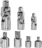 Eagles 3pc Cardan 1/2&Prime; 1/4&Prime; 3/8&Prime; + 4 adaptateurs réducteurs pour clés à rochet embouts 1/2&Prime; 3/8&Prime; 1/4&Prime; outils