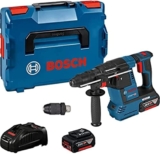 Bosch Professional 18V System GBH 18V-26 F – Taladro percutor inalámbrico (2 baterías x 5.0 Ah, en L-BOXX)