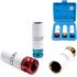 Awang 25pcs Jeu de coffret douilles à choc 1/2&Prime;,10-24mm douilles à impact，3 »,5 »,10 »barres d&rsquo;extension avec 3/8 » à 1/2 » Adaptateur de clé à douille inclus