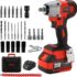 Ribitech – prccelcd – Clé à choc électrique 1050w avec réglage de couple lcd