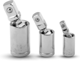 Lot de 3 clés à chocs universelles 1/4&Prime;, 3/8&Prime;, 1/2&Prime;, ensemble d&rsquo;adaptateurs de douilles flexibles, manchon universel, outil manuel