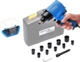Herkules Werkzeuge Clé à choc pneumatiques 1/2&Prime; 720 Nm + Jeu de 5 extracteur de vis