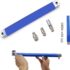Draper 6877 Douille à choc 6 pans à entraînement carré 3/8&Prime;, taille 17 mm