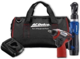 ACDelco ARW1209-K14 G12 lithium-ion 12 V (10,8 V), kit combiné de clé à cliquet électrique et visseuse à impulsions de 3/8&Prime; | Comprend 1 batterie, chargeur et sac en toile