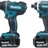 Makita Xpack – Perceuse visseuse DDF482 + Lampe DEL à batteries 14.4V 18V DML802