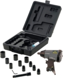 Schneider DGKD322820 Clé à chocs pneumatique avec jeu de douilles 10 pièces Pression 6,3 bar