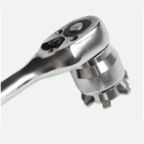 AUSUB Clé à Douille Socket Clé Réglable Hex Socket Universal Socket Torque Couple Télécharger Douche Tool de réparation de la clé 3/8 Pouce Lecteur 10-19 mm (Couleur : 1 Set)