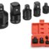 HDHXT Électrique Ensemble de Clés À Cliquet sans Fil, 36V 3/8&Prime; Clé À Cliquet, 680r/min Kit de Clé À Cliquet Électrique avec Batterie Lithium-ION, Charge Rapide, 7 Douilles, 3 Tailles (Color : B)