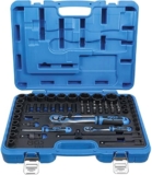 BGS 5255 | Coffret de Douilles à choc, six pans | 6,3 mm (1/4&Prime;) + 12,5 mm (1/2&Prime;) | 69 pièces