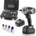 700N.M Clé a Choc sans Fi Pour Makita 18V, 1/2&Prime; Brushless Visseuse à Choc Rotative Sans Fil, Visseuse électrique à Choc avec Lumière LED(batterie Et Chargeur Non Inclus)