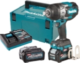Makita Boulonneuse à chocs 40 V max Li-Ion XGT 4 Ah 1630 Nm MAKITA – TW001GM201