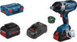 Bosch Professional Boulonneuse sans-fil BITURBO GDS 18V-1050 HC (2 batt. ProCORE18V 8.0Ah, charg. rapide GAL 1880 CV, module Bluethooth GCY 42, L-BOXX 136)