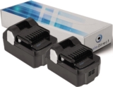 Lot de 2 batteries pour Hitachi WR18DSHL clé à chocs 3000mAh 18V – Visiodirect –