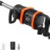 Clé à Chocs Sans Fil Brushless 1000N.m compatible avec Makita 18 V batterie, Boulonneuse Electrique avec 6 Douilles à Chocs, 1/2&Prime; Boulonneuse a Choc Electrique pour la Voiture et la Maison