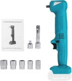 Clé à cliquet sans fil, cliquet électrique 3/8&Prime;, compatible avec Makita 18V batterie, cliquet sans fil avec 5 embouts, tige de rallonge et adaptateur d&rsquo;entraînement (outils uniquement)