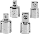 UHARBOUR Adaptateur Douille, 1/4 à 3/8, 3/8 à 1/4, 3/8 à 1/2, 1/2 à 3/8, Adaptateur De Clé à Chocs, Adaptateur D’Angle Adaptateur De Clé De Socket, Jeu D’Adaptateur De Douille