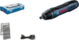 Bosch Professional Visseuse sans-fil Bosch GO (avec Set de 25 Embouts de Vissage, Câble de Charge USB, adaptateur de câble non inclus, L-BOXX Mini) – Amazon Exclusive Set