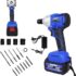 Perceuse à Percussion sans Fil 21V Clé à Chocs sans Balai Grande Poignée Anti-dérapante à Torsion Rechargeable pour Batterie Makita Cle A Choc Makita
