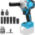 Clé à Chocs électrique, Moteur sans Balais, Coque ABS AC100-240V, Usine Multifonctionnelle (Prise UE)