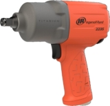 Ingersoll Rand 2235TIMAX-O Clé à choc pneumatique 1,27 cm, couple de rupture de 411,5 m, service d&rsquo;entretien, poignée pistolet, enclume standard, orange