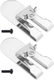 Lot de 2 crochets de ceinture compatibles avec les outils électriques DeWalt 18 V DCF620B DCF620D2 DCF620D2-AR DCF620D2-B2 DCF620D2-B3 DCF620D2-BR DCF620M2 DCF622B DCF622M2 Type 1