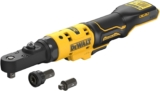 DeWALT Accuratel DCF500N-XJ 12 V Clé à cliquet 3/8 et 1/4 avec 75 Nm de couple fixe max