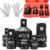 BGS 4147 | Insert de servante d’atelier 1/3 : Douilles, six pans, longue 11 – 22 mm | profil E, E10 – E22 | 6,3 mm (1/4&Prime;) / 10 mm (3/8&Prime;) / 12,5 mm (1/2&Prime;) | 26 pièces