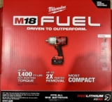 Milwaukee 2767-22R Clé à chocs à couple élevé de carburant 1/2&Prime; avec kit d&rsquo;anneau de friction