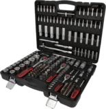 KS Tools 917.0779 – Caisse à Outils Complète en Coffret Douille et Accessoires en 1/4&Prime;, 3/8&Prime; et 1/2&Prime; – Outillage Mécanique de Notre Gamme Ultimate avec Clé à Cliquet – 179 Pièces
