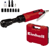 Einhell Visseuse-Clé à Chocs à Air Comprimé TC-Pr 68 (Pression maximale 6, 3 bars, adaptée au serrage et au desserrage de Vis, avec 7 Douilles, Coffret de transport et de Rangement, Huile Non fournie)
