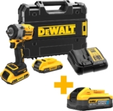 Dewalt Boulonneuse à chocs 1/2&prime; xr 18v 2ah li-ion brushless dewalt – dcf922d2t-qw