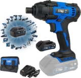 ENG PRO Clé à chocs – ONE4ALL Ligne Professionnel à batterie unique ONE4ALL – 1/4&Prime; Alimenté par batterie 180 Nm 1 Vitesse 2800 tr/min + Sac à outils 1 batterie 2.0 Ah incluse