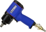 Clé à Chocs Pneumatique – Visseuse à Chocs Pneumatique, Clé à Chocs à Air Comprimé avec Mini Graisseur – 1550 Nm, 1/2&Prime; – 1/4&Prime; BSP