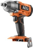 AEG – Boulonneuse à chocs 18V Brushless 410Nm – Carré 1/2 – livrée avec 2 batteries 4Ah et son chargeur – BSS18C12ZC-402C