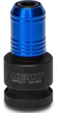 Neiko 30275A Adaptateur de clé à chocs pour clé à cliquet, 1/2&Prime; femelle vers convertisseur hexagonal 1/4&Prime;, mandrin à changement rapide, acier CrMo