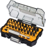 DEWALT Coffret Extra Small Tough Case de 32 Pièces avec Embouts de Vissage Impact Torsion 25mm – Kit de Bricolage Complet – Embouts Robustes – Pour une Utilisation Professionnelle, DT70523T-QZ