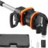 Einhell Clé à chocs pneumatique TC-PW 610 (couple max. 610 Nm, rotation gauche/droite, 10 douilles, flacon d&rsquo;huile (vide), raccord, rallonge de 125 mm), Noir, Rouge