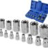 Dowell kit d&rsquo;adaptateur de manche de niveau d&rsquo;impact Foret d&rsquo;extension avec support 1/4 « , 3/8 », 1/2 « kit de manche d&rsquo;entraînement Foret d&rsquo;extension de puissance à clé à chocs haute vitesse (3,6 »)