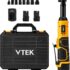 TEENO Clé à chocs sans fil Brushless, 320Nm Boulonneuse a Choc,Perceuse a Percussion,2 Batterie 3.0Ah,1 chargeur，29 accessoires，Commande de changement de vitesse à 2 vitesses