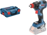 Bosch Professional 18V System boulonneuse sans-fil GDX 18V-200 C (couple maxi : 200 Nm, six pans creux 1/4&Prime; et carré mâle 1/2&Prime;, Connect Ready, sans batterie ni chargeur, dans une L-BOXX)