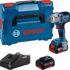 Bosch Professional Clé à chocs sans fil 18 V GDS 18V-450 PC (serrage de 450 Nm, performance de couple de rupture de 800 Nm)